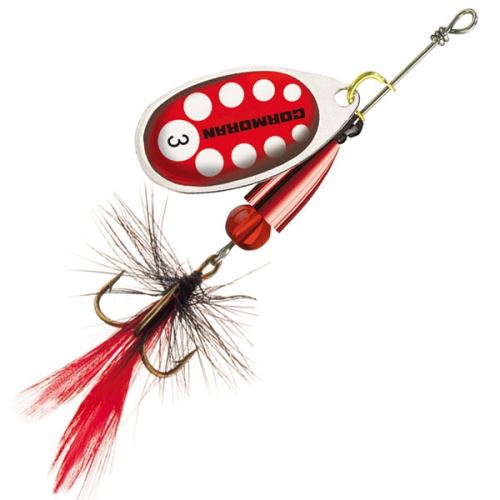 Cormoran Blyskáč Bullet Strieborná + Červená + Bodky