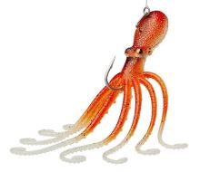 Savage Gear Gumová Nástraha 3D Octopus Brown Glow (1)