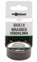 Korda Náväzcová Šnúra Basix Braided Hooklink Camo Green 10 m (4)