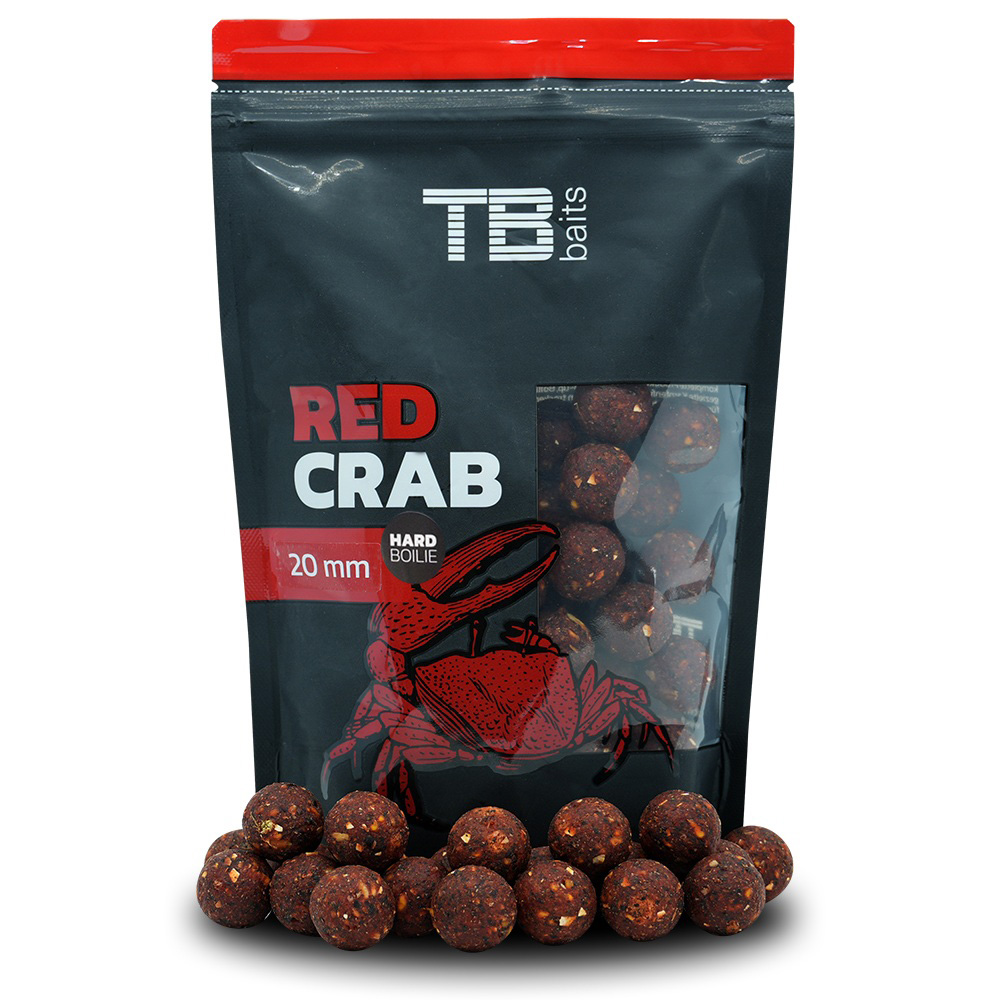 E-shop Tb baits hard boilie red crab - 1 kg 24 mm