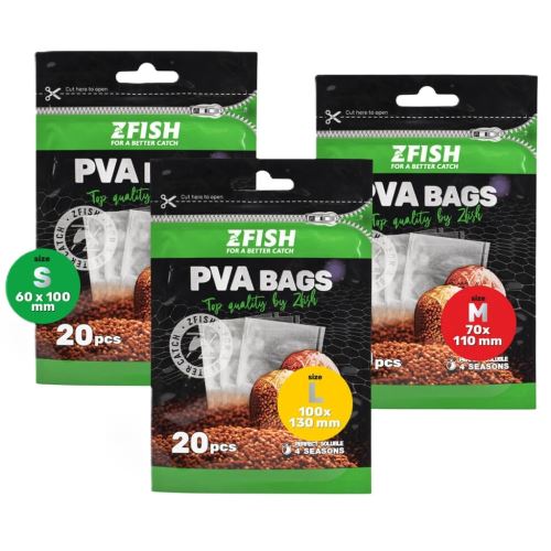 Zfish PVA Vrecká PVA Bags 20 ks