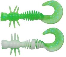 Berkley Gumová Nástraha Powerbait Power Curly Spring Green White - 5,5 cm 10 ks