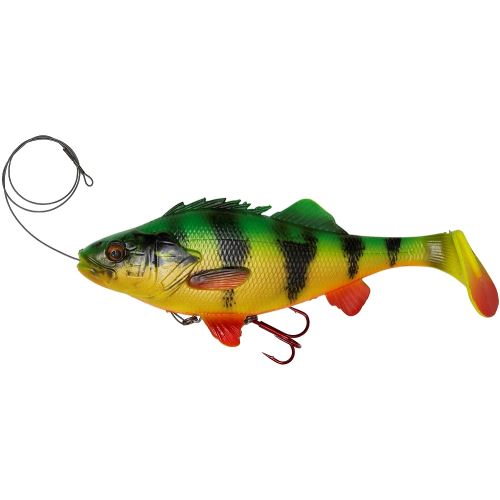 Savage Gear Gumová Nástraha 4D Perch shad SS Firetiger