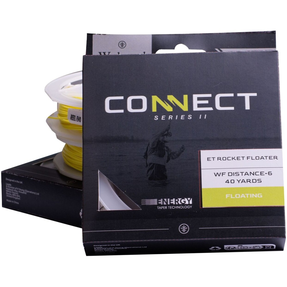 E-shop Wychwood muškárska šnúra connect series 2 et ghost intermediate 40 yards - wf#7