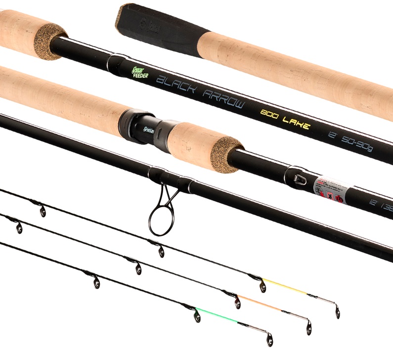 Sensas prút black arrow feeder 800 lake 3,6 m 50-90 g 2+3 diely