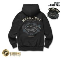 4ANGLERSDESIGN Mikina Moonlight Ghost Of River - M