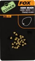 Fox Zarážky Edges Hook Bead 7-10 Khaki 25ks