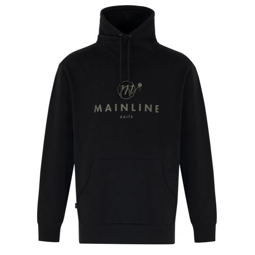 Mainline Mikina Carp Snoodie Black Edition Black