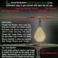 Gardner Klipy Na Olovo Covert Clip Kit Pack (2)