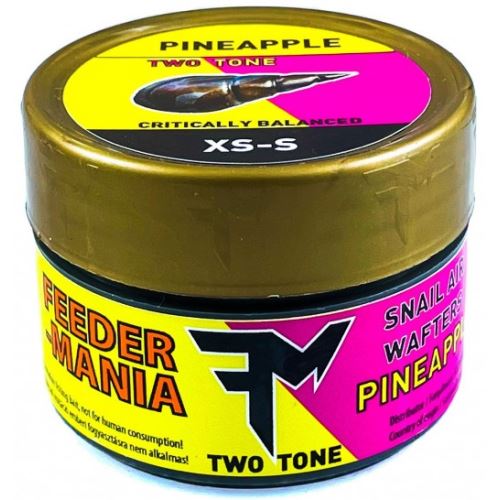 Feedermania Two Tone Snail Air Wafters 18 ks XS-S - Pineapple