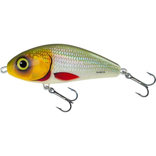 Salmo Wobler Fatso Silver Halo Floating
