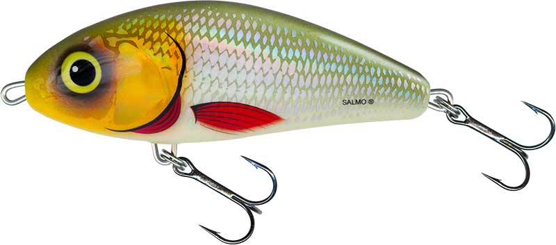 Salmo wobler fatso silver halo sinking - 8 cm