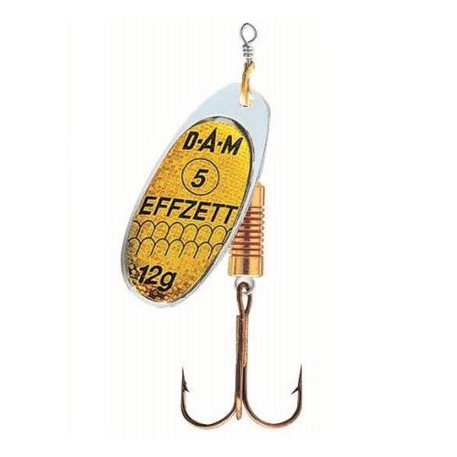 Dam Blyskáč Effzett Standard Spinner Reflex Gold