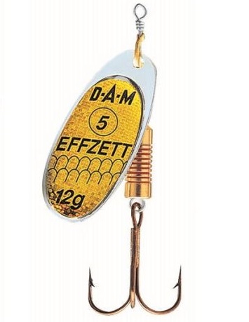 E-shop Dam blyskáč effzett standard spinner reflex gold-veľkosť 2