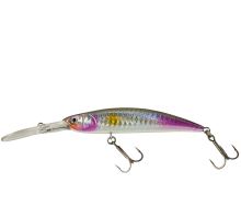 Dam Wobler Effzett Pro Lite Minnow Deep Diving Purple Flash - 9 cm 12 g