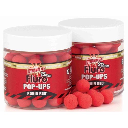 Dynamite Baits pop-ups fluro plávajúci boilies 15 mm