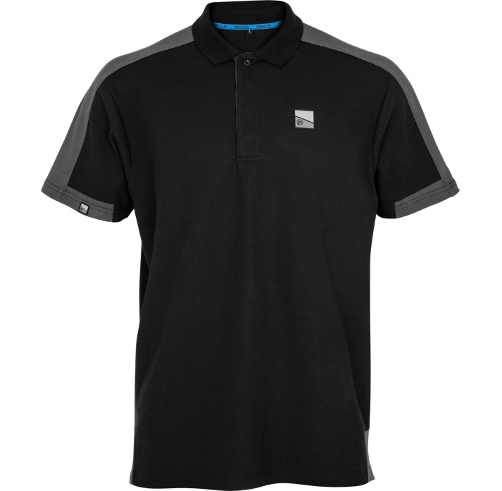 E-shop Preston innovations tričko core collection polo black - s