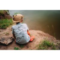 Giants Fishing Tričko Detské Kaprík Šedé (3)