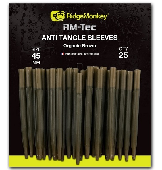 Ridgemonkey prevleky proti zamotaniu anti tangle-25 mm organic brown