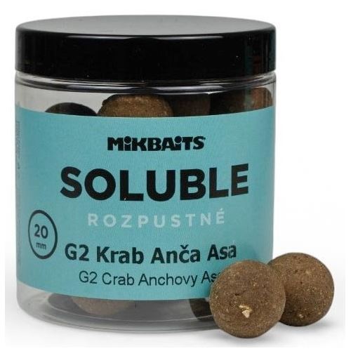 Mikbaits Rozpustné Boilie Soluble G2 Krab Ančovička Asa 250 ml