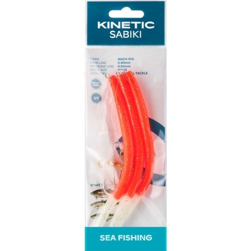 Kinetic Nadväzec Sabiki Makk White Pearl Glitter 150 cm