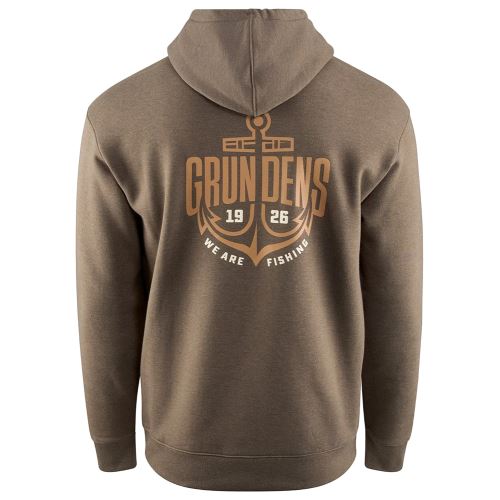 Grundéns Mikina Displacement DWR Hoodie Anchor Otter Heater