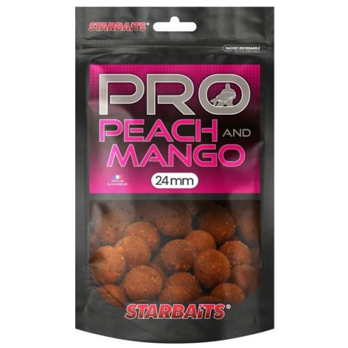 Starbaits Boilie Probiotic Peach Mango + N-Butyric