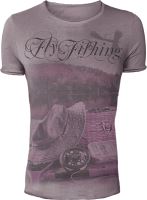 HOTSPOT DESIGN Vintage tričko Fly Fishing