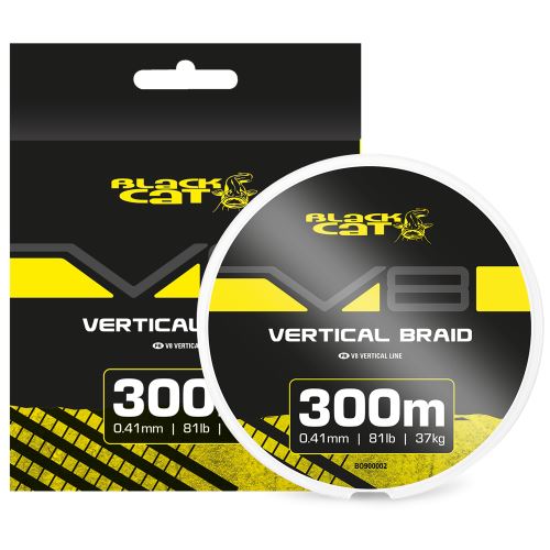 Black Cat Splietaná Šnúra V8-Line 300 m