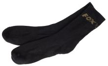 Fox Ponožky Black Socks 3 - Pack Čierne - 44-47