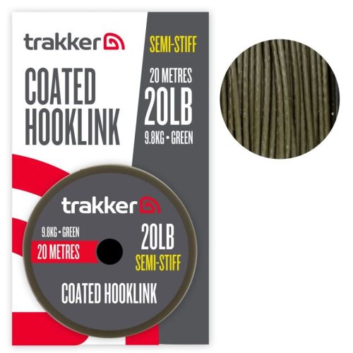 Trakker Náväzcová Šnúra Semi Stiff Coated Hooklink 20 m