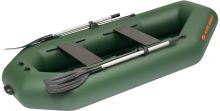 Kolibri Nafukovací Čln K-260TA Zelený 260 cm Vysokotlaková Podlaha Air-deck + Držiak Motoru (1)