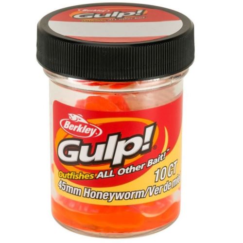 Berkley Umelé Nástrahy Gulp Honey Worm-Orange 4,5 cm
