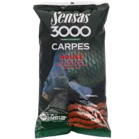 Sensas Kŕmenie Carpes 3000 1 kg - Kapor Červený