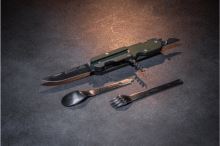 TB Outdoor Kempingový Nôž Bivouac Army Green (7)
