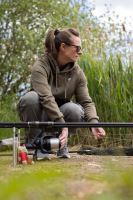 Korda Mikina Womens Kore Hoodie Dark Olive (3)