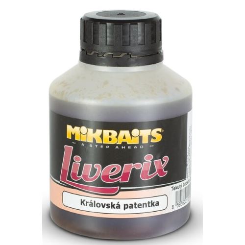 Mikbaits Booster LiveriX Královská Patentka 250 ml