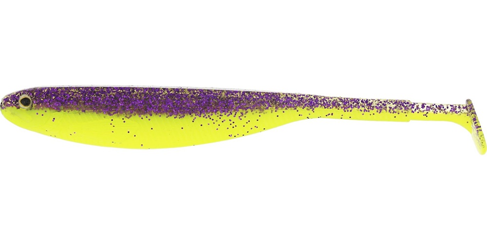 E-shop Westin gumová nástraha shadteez ultra purple chartreuse 2 ks - 12 cm 7 g