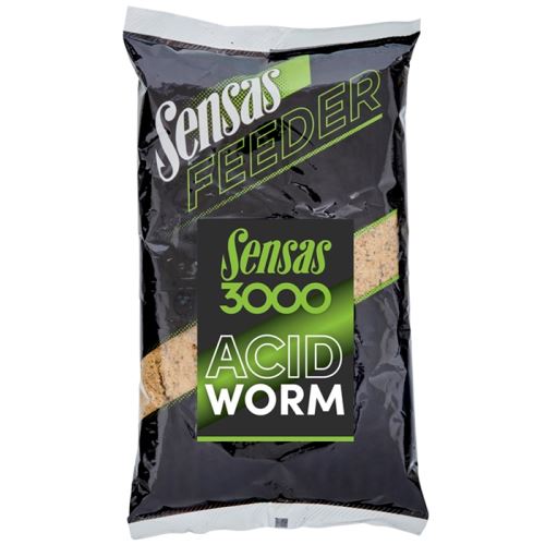 Sensas Krmítková Zmes 3000 Feeder Acid Worm 1 kg