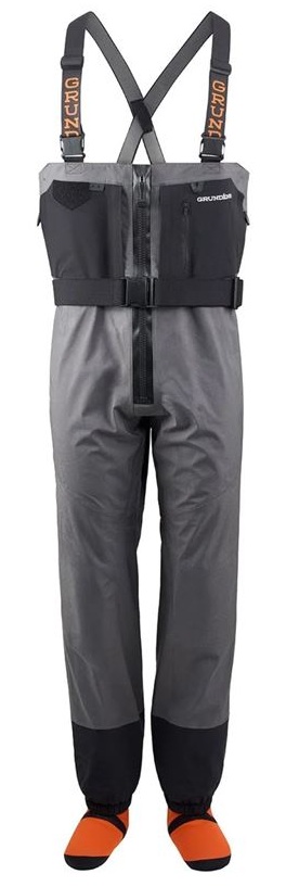 E-shop Grundéns prsačky men´s vector zip stockingfoot wader anchor - large 45-46