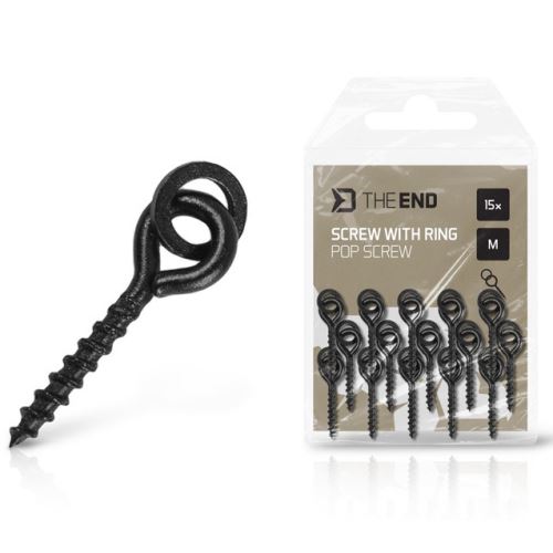 Delphin Vrtáčik s Krúžkom TheEND POP Screw 15 ks