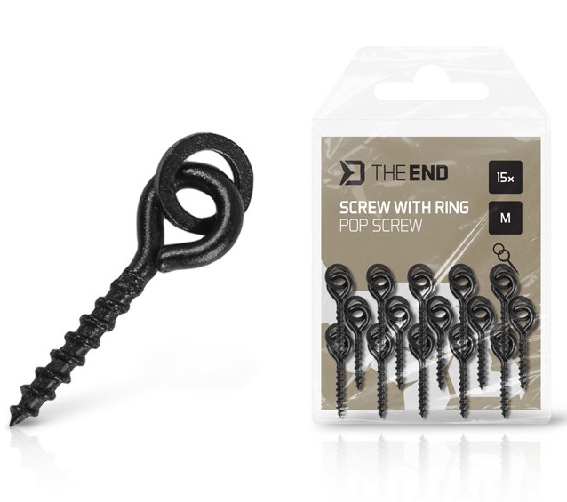 E-shop Delphin vrtáčik s krúžkom theend pop screw 15 ks - m 8 mm