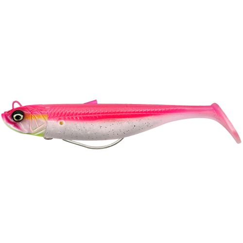 Savage Gear Gumová Nástraha Minnow WL Sinking Pink Pearl Silver 2