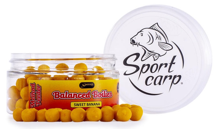 Sportcarp boilie method feeder balanced 75 ml 9 mm- sweet banana