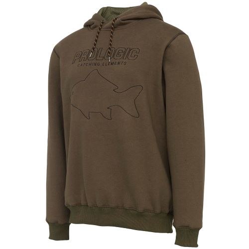 Prologic Mikina Mega Fish Hoodie Army Green