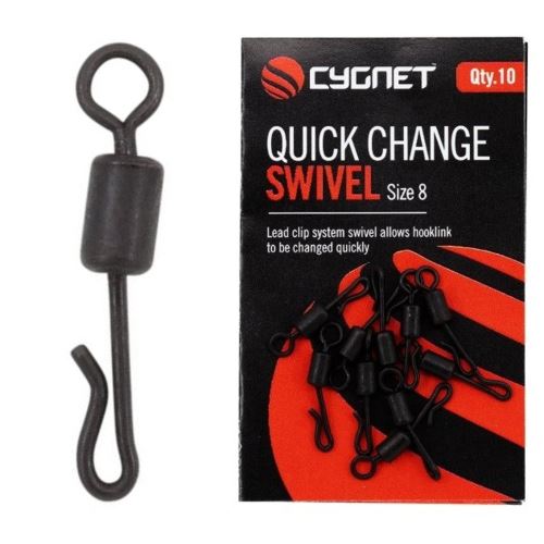 Cygnet Obratlík Quick Change Swivel Veľkosť 8