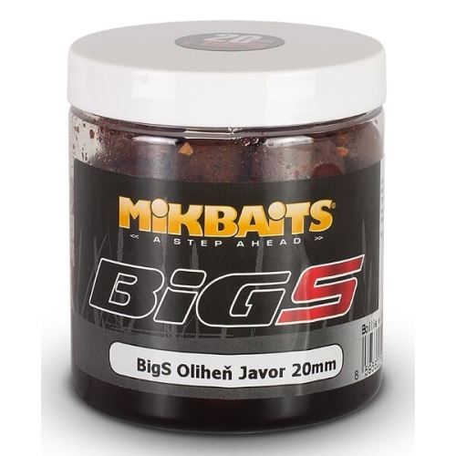 Mikbaits Boilies v Dipe Big S Oliheň Javor 250 ml