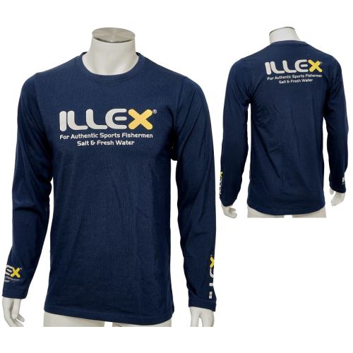 Illex Tričko Long Sleeved Navy Blue