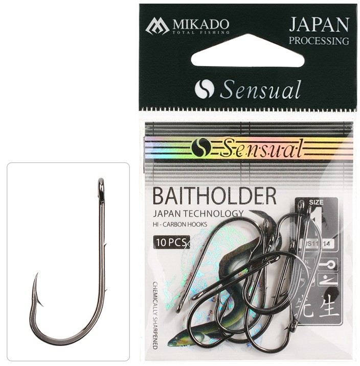 E-shop Mikado háčiky sensual baitholder bn 10 ks - 3/0