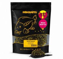 Mikbaits Pelety Smoke Ready Vlhčené Pelety 300 g 2-3 mm - Sweet Popcorn